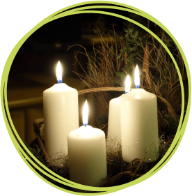 Christmas Candles - Light up a Life